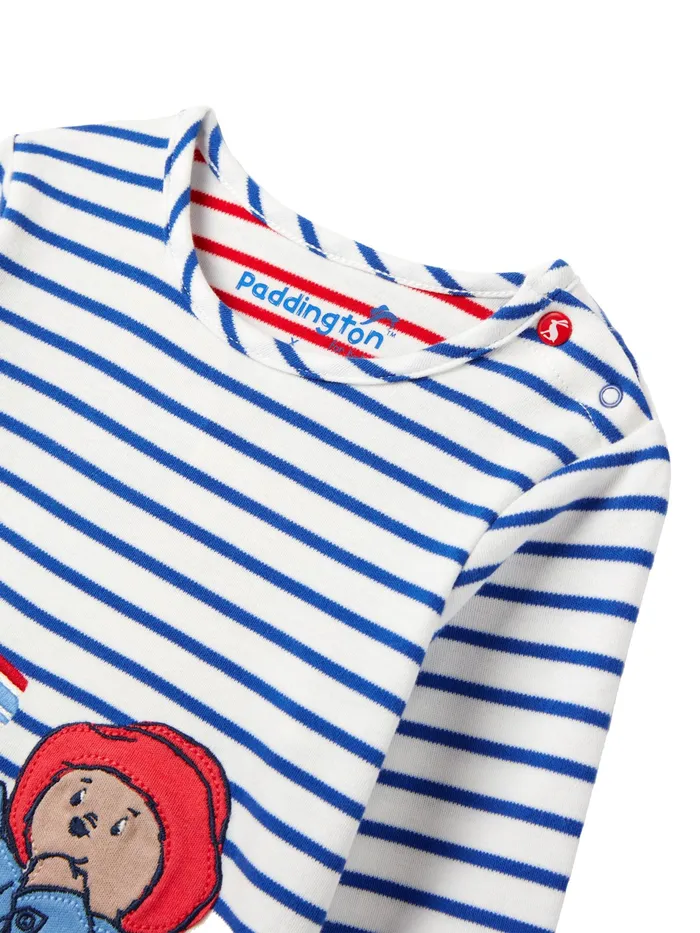 Online Joules Blue Dazzle Paddington Organically Grown Cotton Artwork Dress Girls Dresses