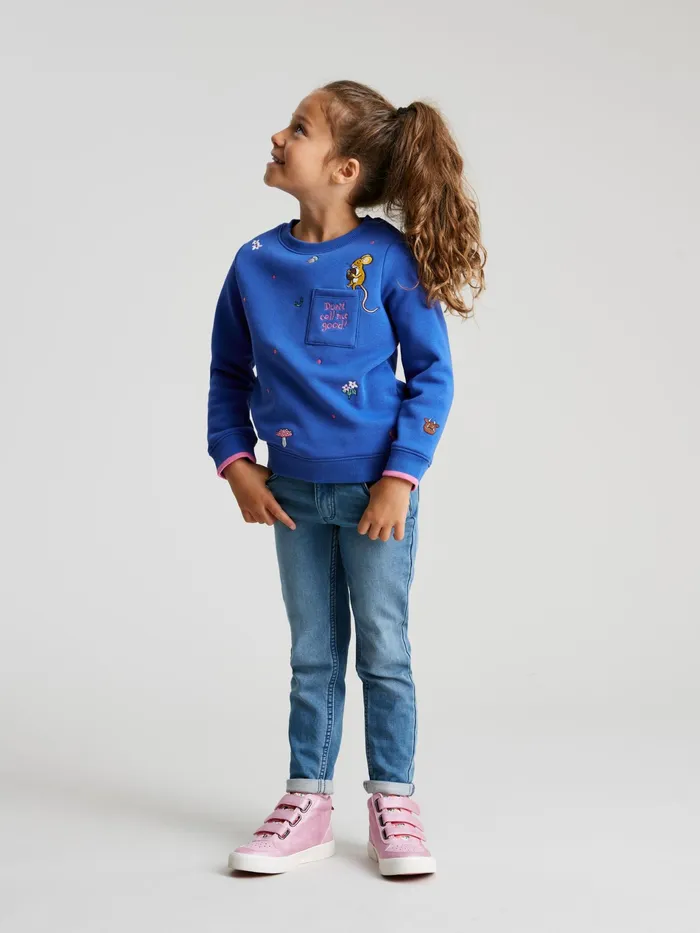 Online Joules Blue Gruffalo Mackenzie Artwork Sweatshirt Girls Sweatshirts and Hoodies Online Joules Blue Gruffalo Mackenzie Artwork Sweatshirt Girls Sweatshirts and Hoodies
