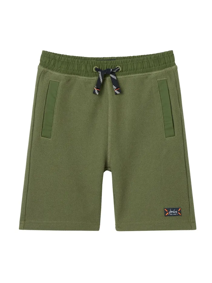 Online Joules Green Jed Jersey Jog Shorts 212 Years Boys Shorts