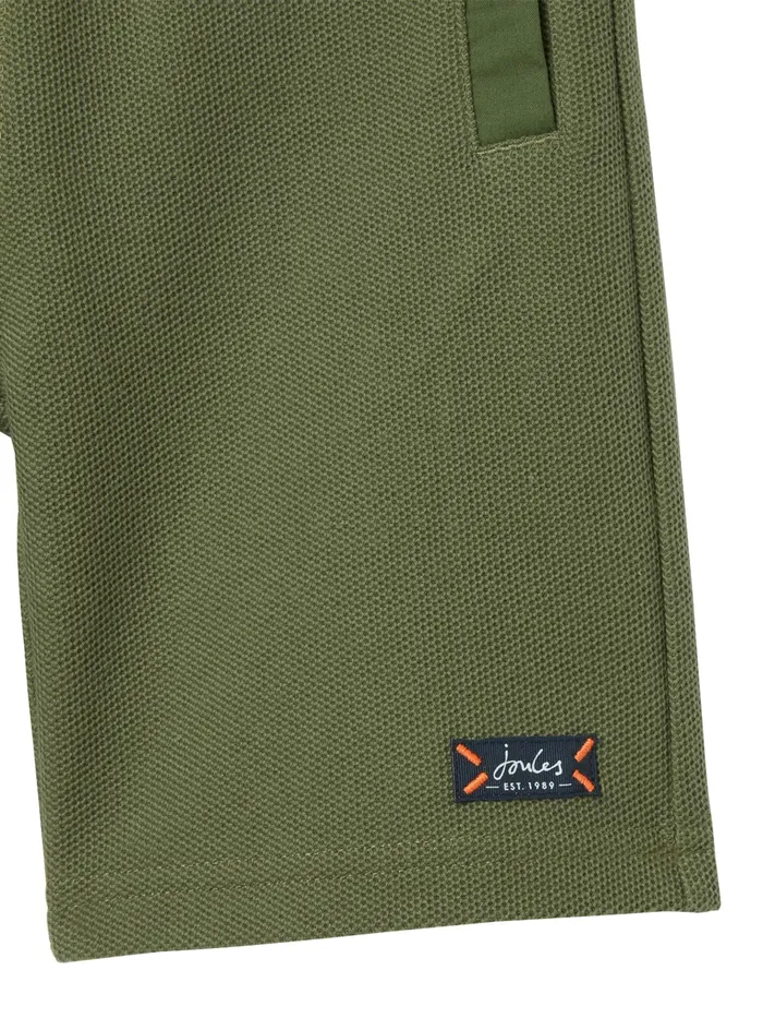 Online Joules Green Jed Jersey Jog Shorts 212 Years Boys Shorts