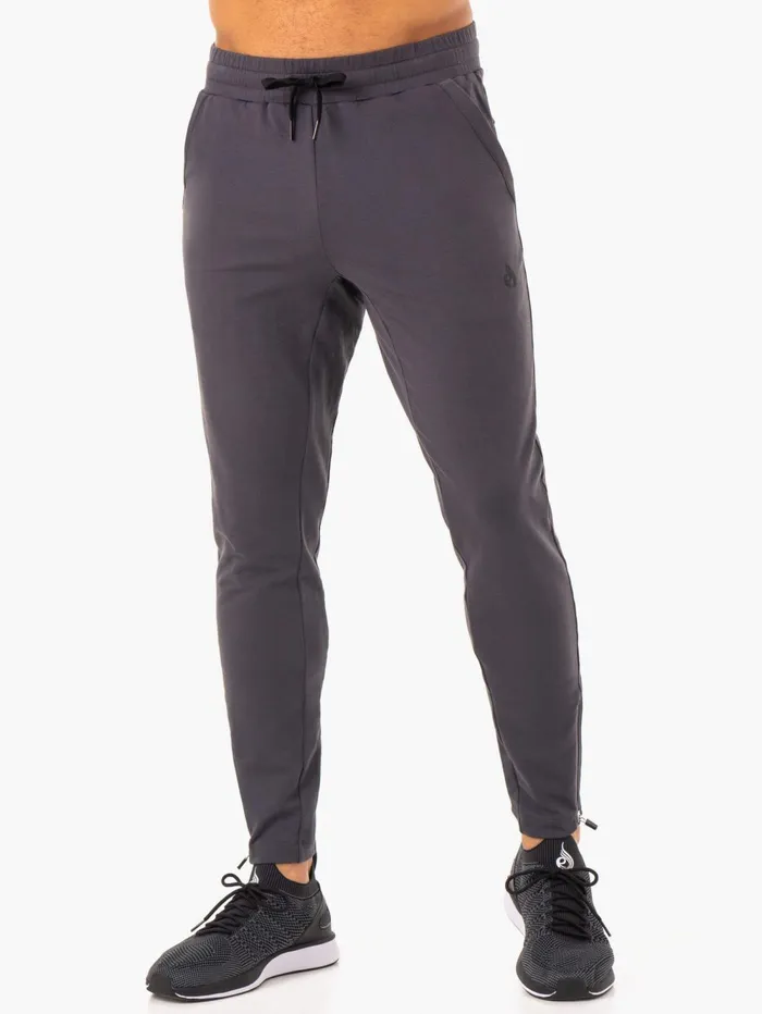 Optimal Gym Track Pant 8211 Charcoal Men Ryderwear Gym Pants