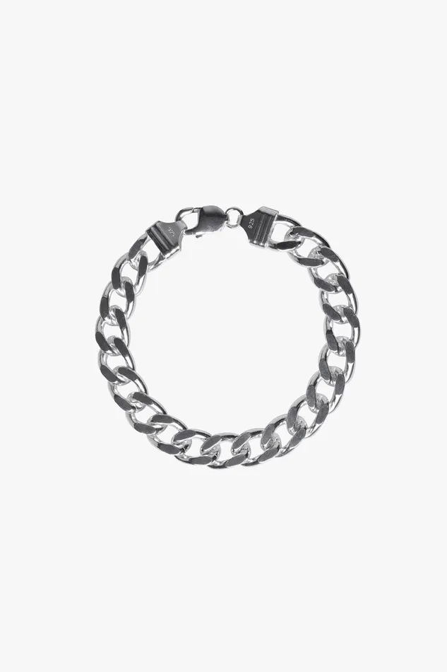 OTHER 0925 MENWOMEN 925 120 Curb Bracelet