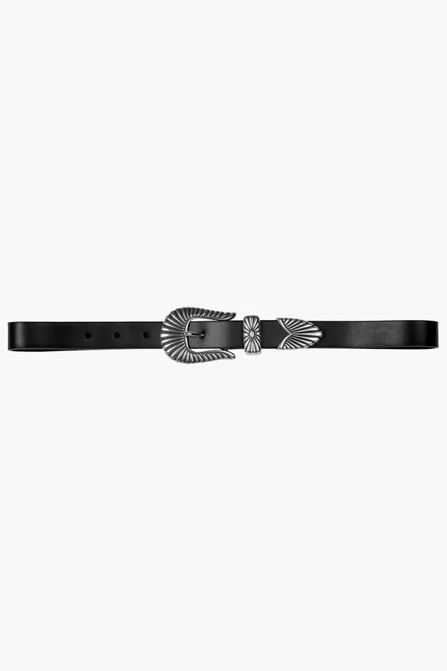 OTHER BELTS MENWOMEN Valkyrie Belt Black Leather