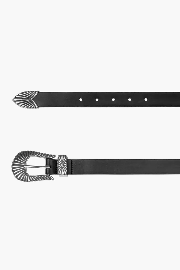 OTHER BELTS MENWOMEN Valkyrie Belt Black Leather