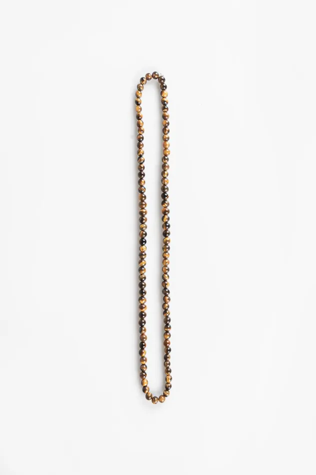 OTHER BRACELETS MENWOMEN Bead Necklace Brown
