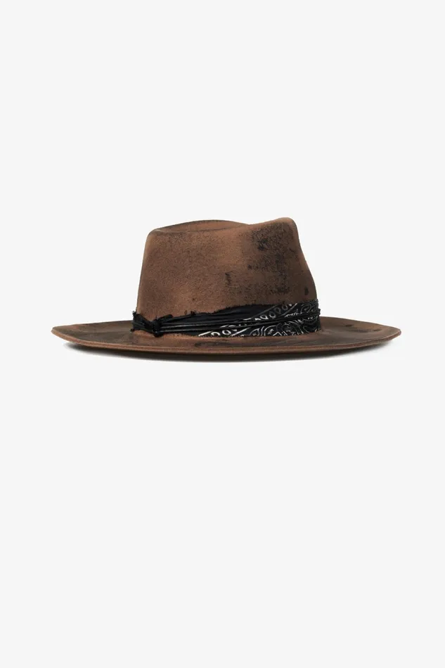 OTHER CAPS and TRUCKER HATS MENWOMEN The Weiland Fedora Hat Cigar