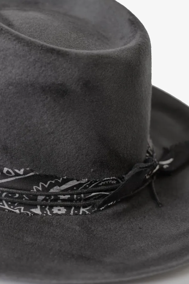 OTHER CAPS and TRUCKER HATS MENWOMEN The Weiland Fedora Hat Grey