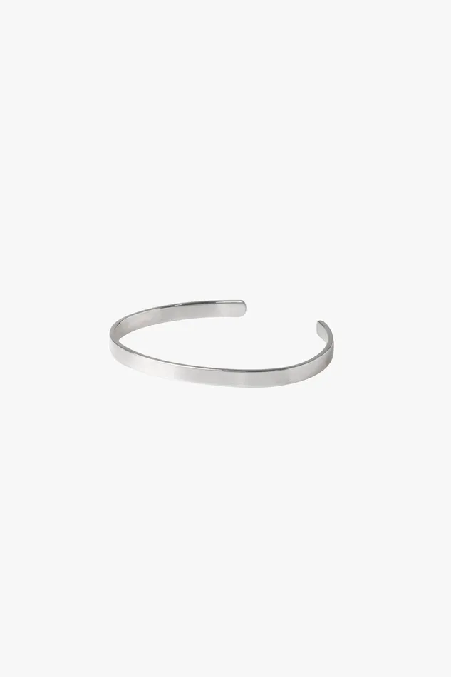 OTHER EARRINGS MENWOMEN 925 Flat Cuff Bracelet
