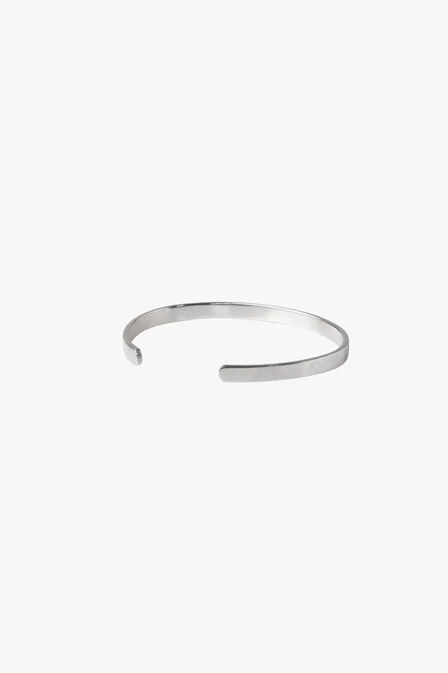 OTHER EARRINGS MENWOMEN 925 Flat Cuff Bracelet