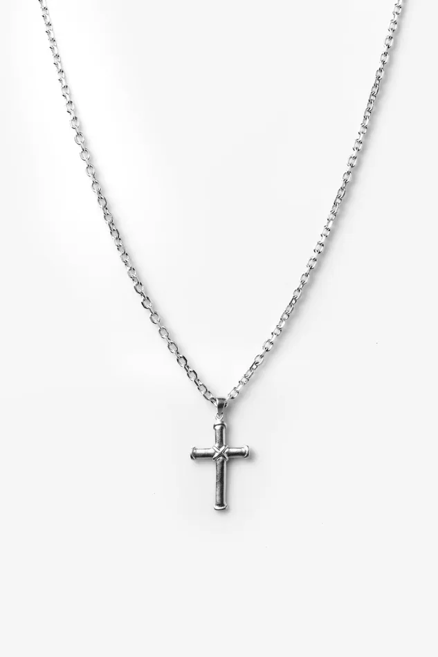 OTHER EARRINGS MENWOMEN 925 Knotted Cross Pendant