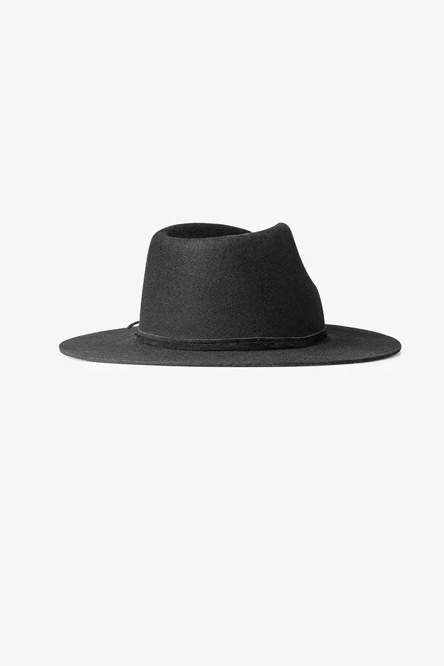 OTHER FEDORAS and FULL BRIM HATS MENWOMEN Libertad Fedora Hat Black