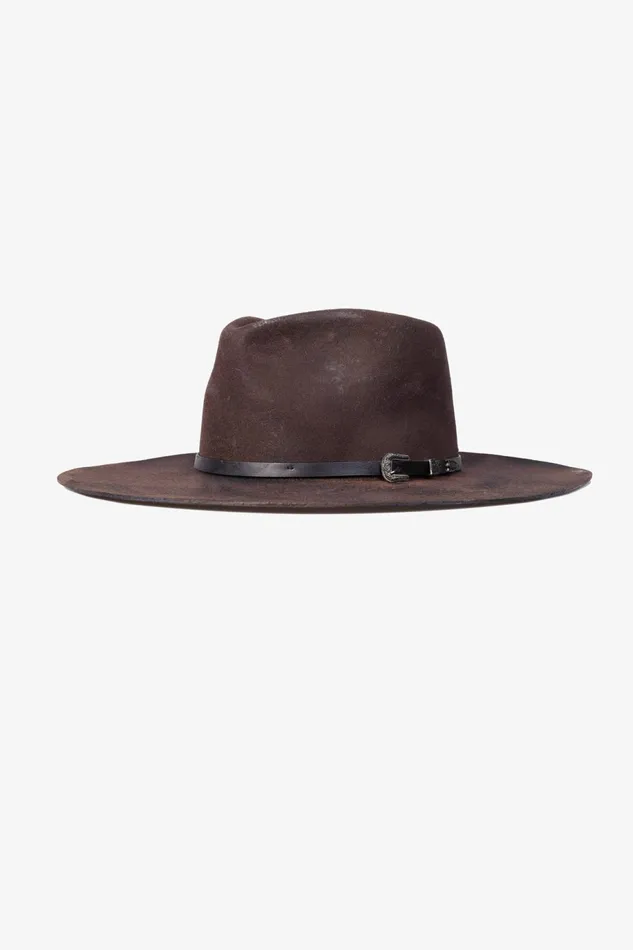 OTHER FEDORAS and FULL BRIM HATS MENWOMEN Wyatt Fedora Hat Brandy Relic