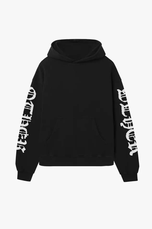 OTHER HOODIES and SWEATS MEN OTHER Sleeve Print Oversize Hoodie