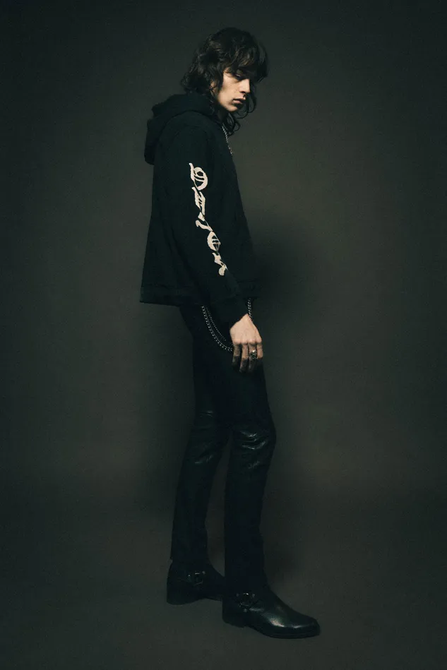 OTHER HOODIES and SWEATS MEN OTHER Sleeve Print Oversize Hoodie