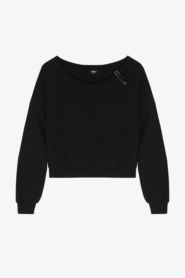 OTHER HOODIES and SWEATS WOMEN Safety Pin Sweatshirt