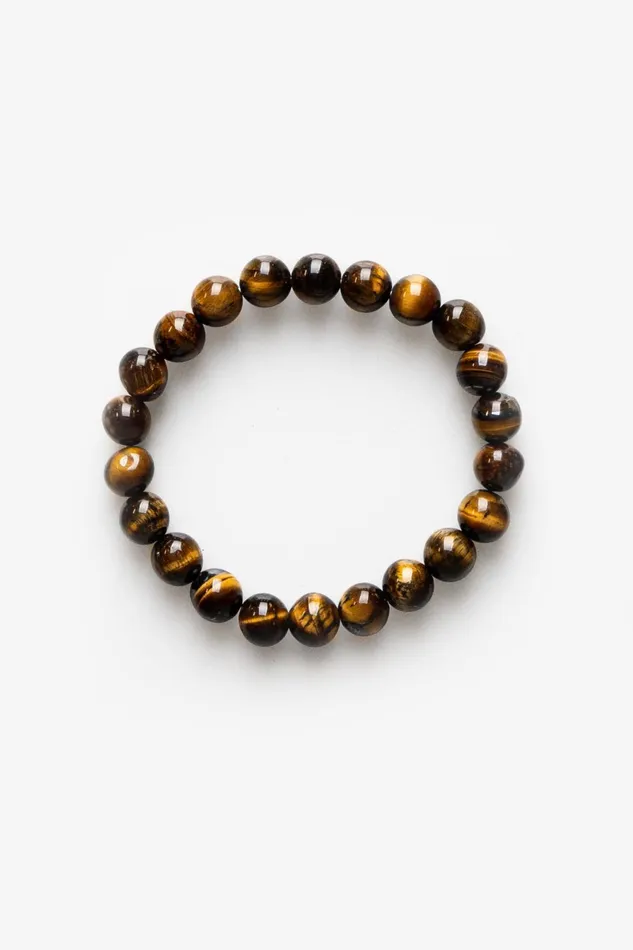 OTHER JEWELLERY MENWOMEN Bead Bracelet Brown