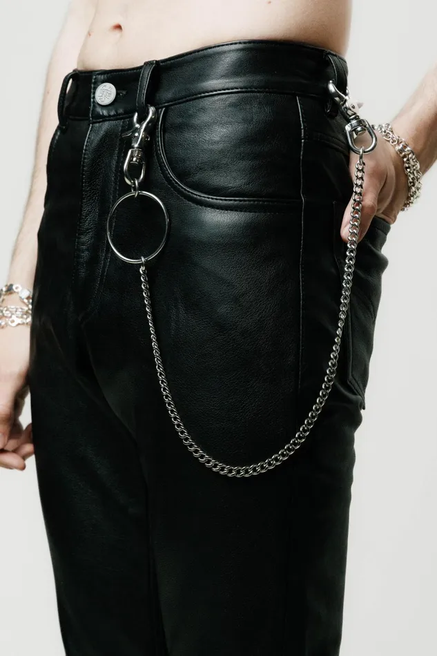 OTHER KEYRINGS and WALLET CHAINS MENWOMEN O Wallet Chain Silver