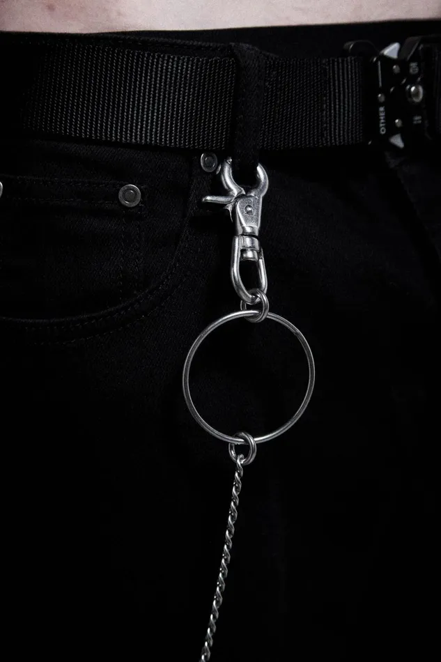 OTHER KEYRINGS and WALLET CHAINS MENWOMEN O Wallet Chain Silver