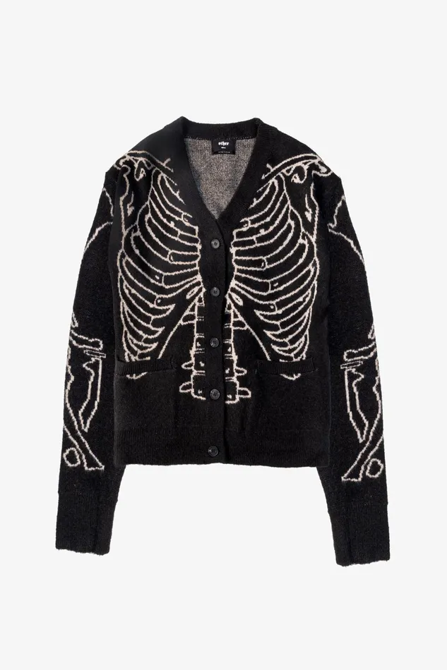 OTHER KNITWEAR WOMEN Reverse Skeleton Cardigan