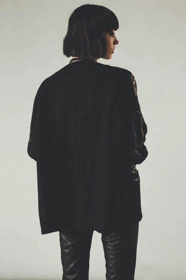 OTHER KNITWEAR WOMEN Reverse Skeleton Cardigan