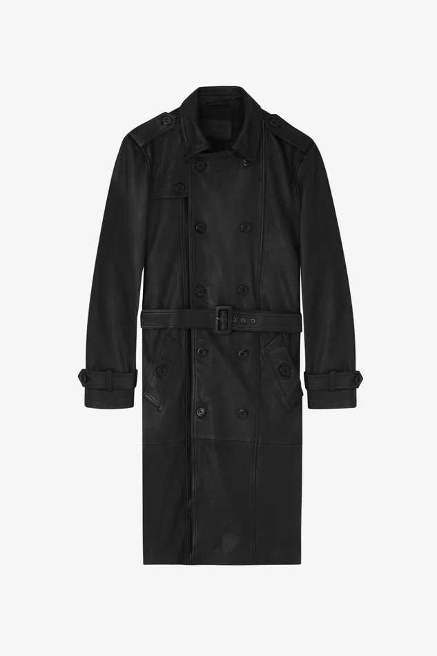 OTHER LEATHER JACKETS MEN Leather Trench