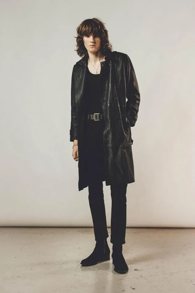 OTHER LEATHER JACKETS MEN Leather Trench