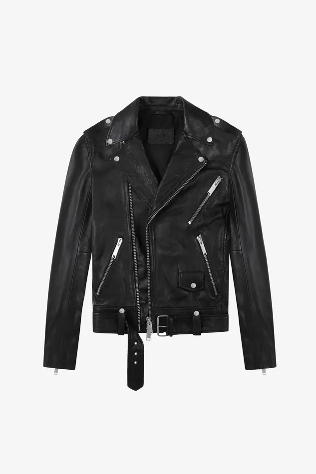 OTHER LEATHER JACKETS WOMEN The Deuce Biker Jacket Vintage Black