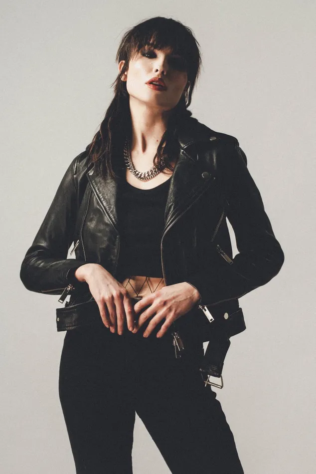 OTHER LEATHER JACKETS WOMEN The Deuce Biker Jacket Vintage Black