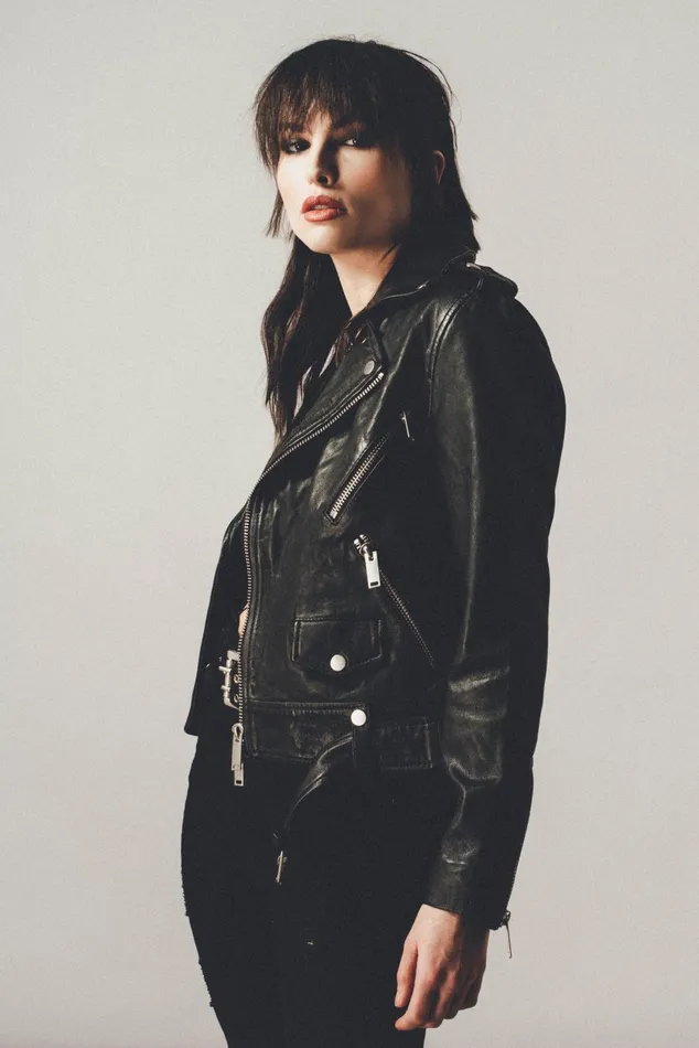 OTHER LEATHER JACKETS WOMEN The Deuce Biker Jacket Vintage Black