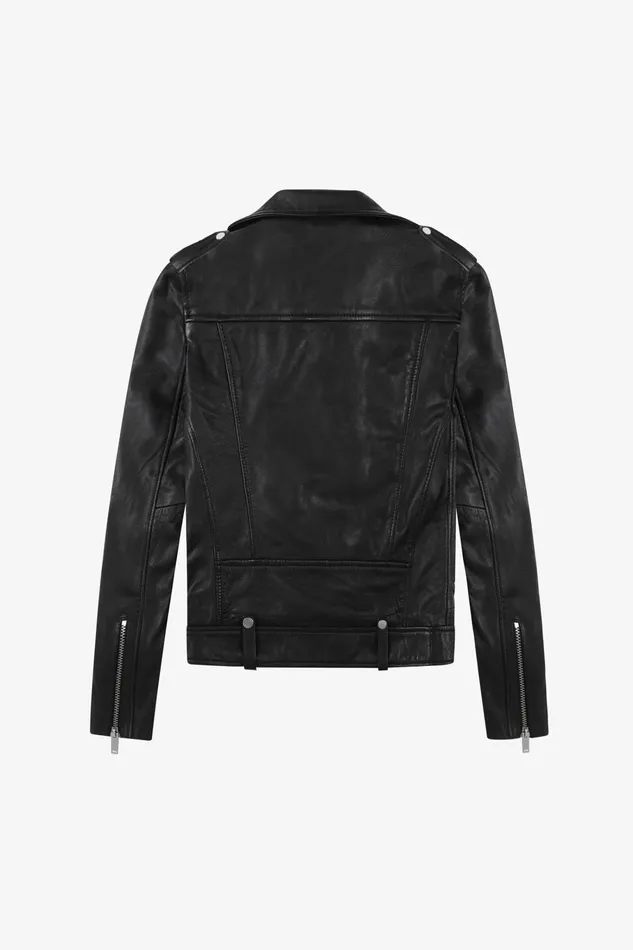 OTHER LEATHER JACKETS WOMEN The Deuce Biker Jacket Vintage Black