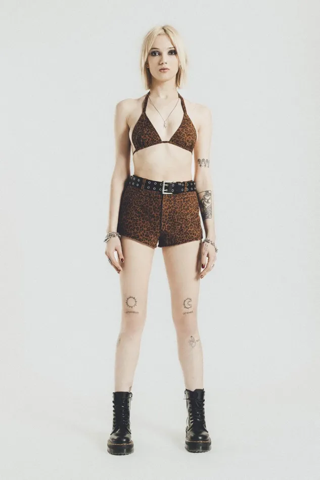 OTHER PANTS WOMEN Suede Short Shorts OTHER PANTS WOMEN Suede Short Shorts