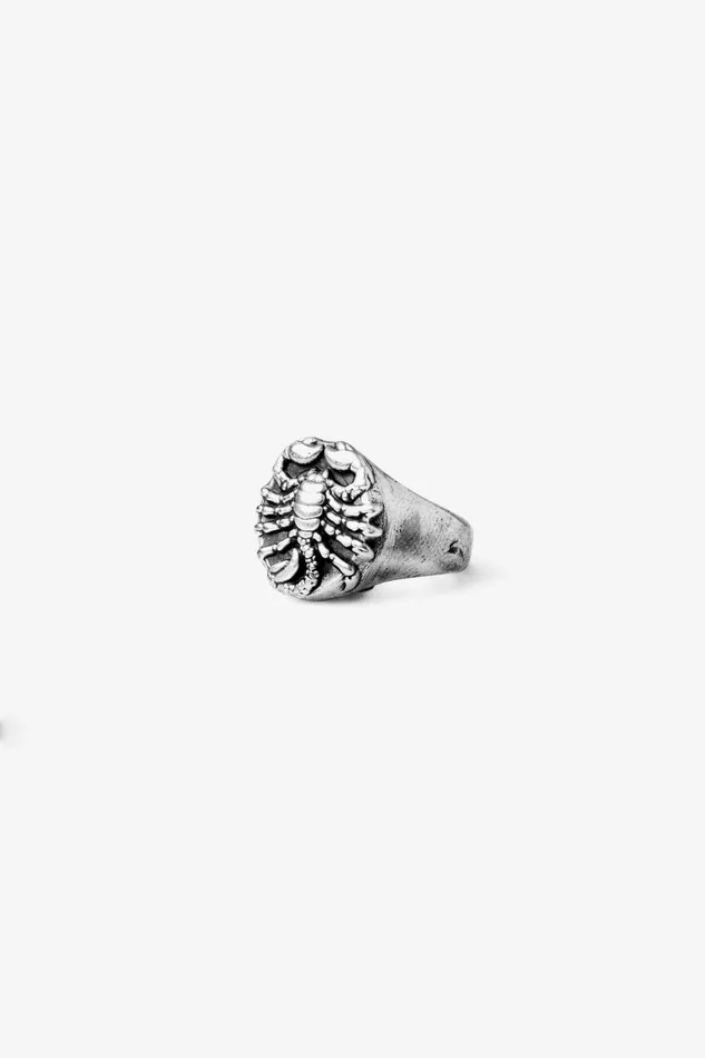 OTHER RINGS MENWOMEN 925 Scorpion Signet Ring