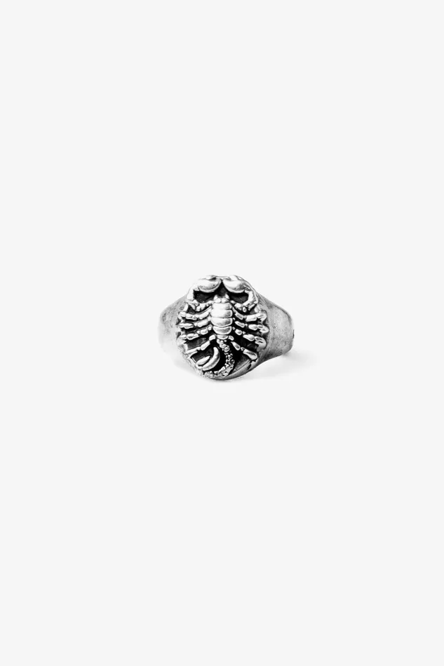 OTHER RINGS MENWOMEN 925 Scorpion Signet Ring