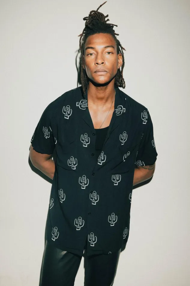 OTHER SHIRTS MEN Cuban Shirt Cactus