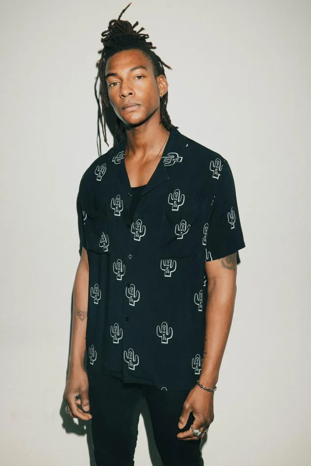 OTHER SHIRTS MEN Cuban Shirt Cactus