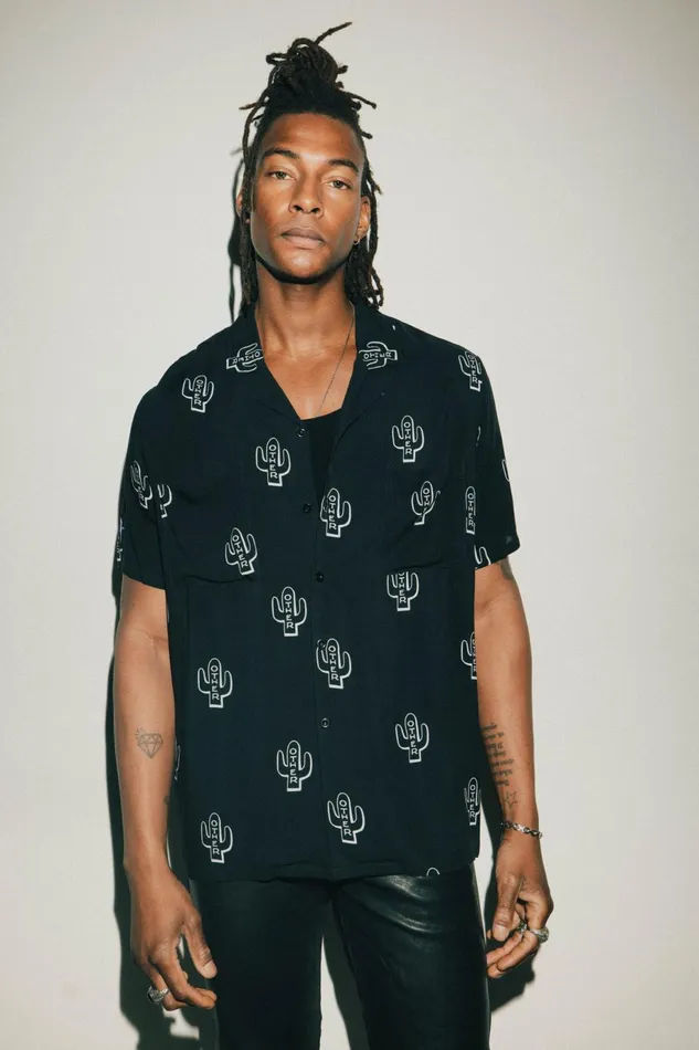 OTHER SHIRTS MEN Cuban Shirt Cactus