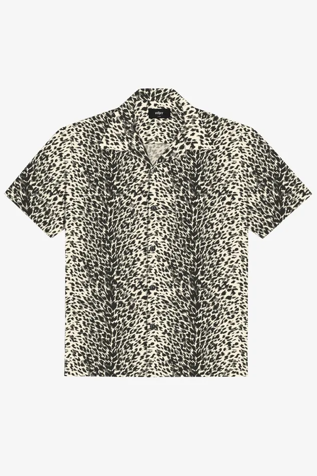 OTHER SHIRTS MEN Cuban Shirt Eden Leopard