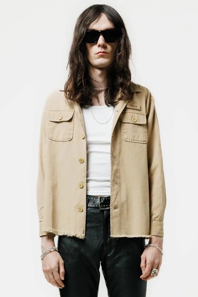 OTHER SHIRTS MEN Military Shirt Desert Sand