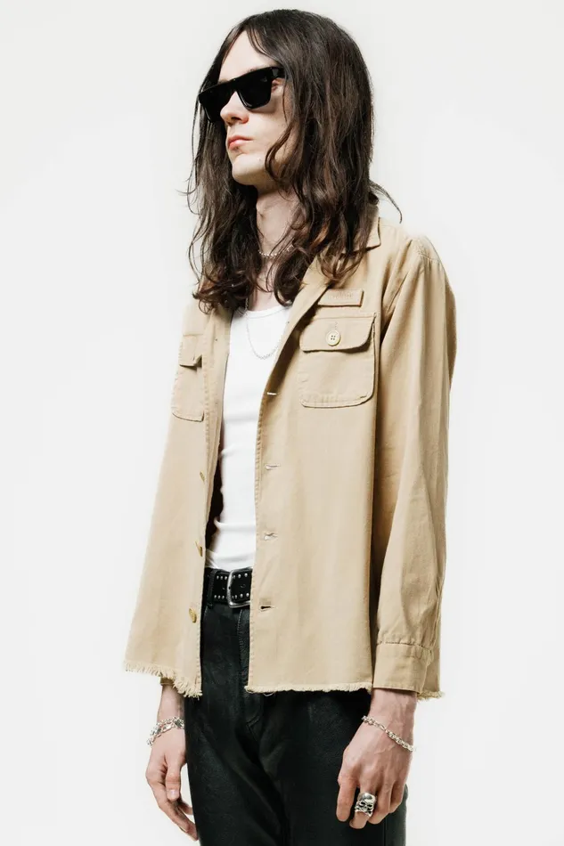 OTHER SHIRTS MEN Military Shirt Desert Sand