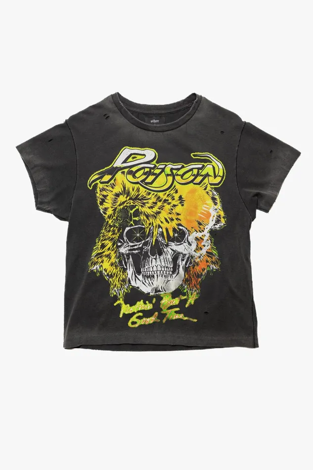 OTHER TSHIRTS MEN POISON GLAM ROCKER VINTAGE TSHIRT
