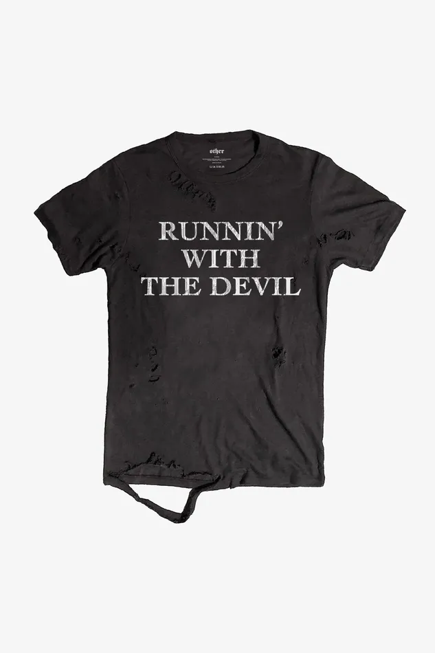 OTHER TSHIRTS MEN Runnin With The Devil Thrasher Tee