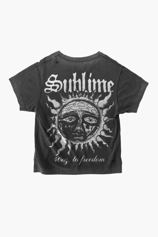 OTHER TSHIRTS MEN Sublime 40oz Mono Vintage TShirt