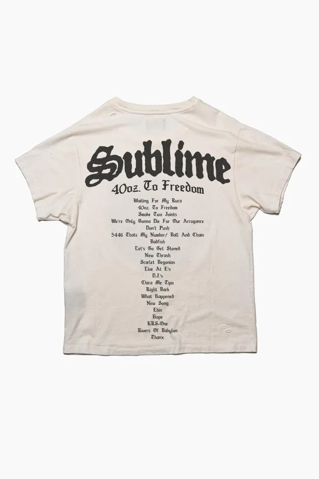 OTHER TSHIRTS MEN Sublime 40oz To Freedom Vintage TShirt