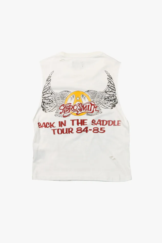 OTHER TANKS and VESTS MEN Aerosmith Back In The Saddle Vintage Tank