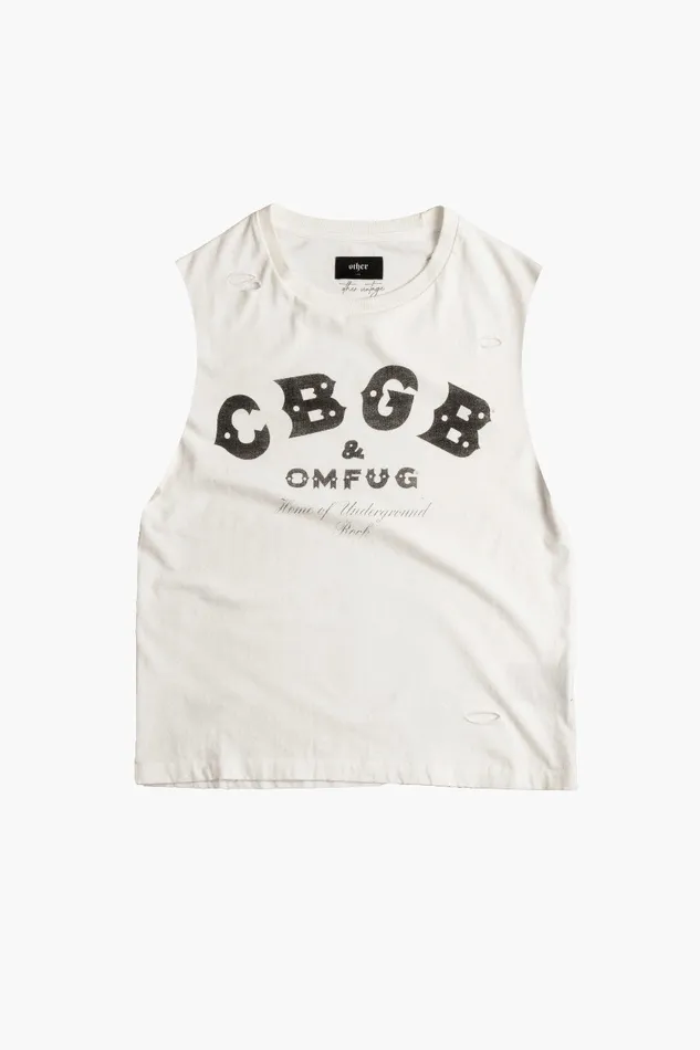 OTHER TANKS and VESTS MEN CBGB VINTAGE TANK