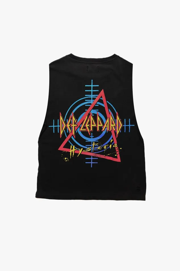 OTHER TANKS and VESTS MEN DEF LEPPARD HYSTERIA VINTAGE TANK