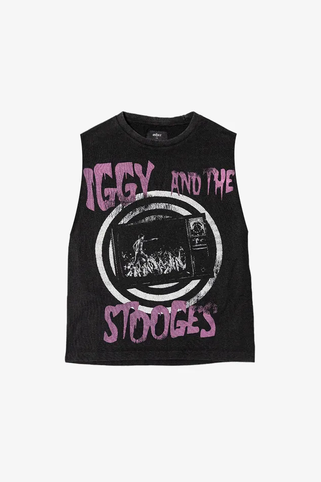 OTHER TANKS and VESTS MEN IGGY and THE STOOGES TV VINTAGE TANK
