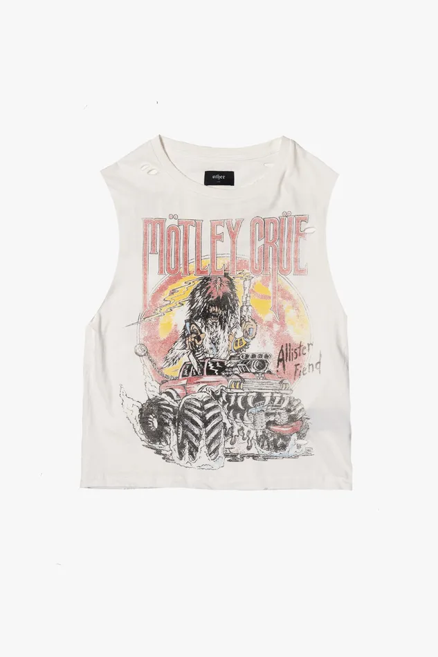 OTHER TANKS and VESTS MEN Mtley Cre Wrecking Crue 85 Vintage Tank