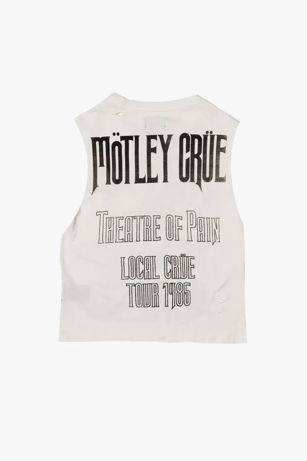 OTHER TANKS and VESTS MEN Mtley Cre Wrecking Crue 85 Vintage Tank