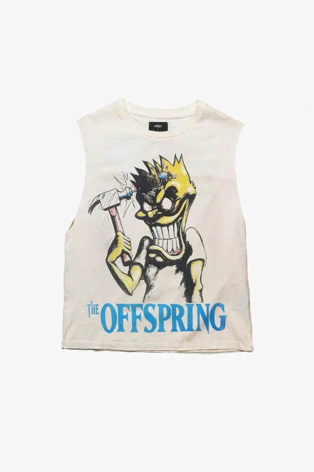 OTHER TANKS and VESTS MEN THE OFFSPRING HAMMERHEAD 1995 VINTAGE TANK